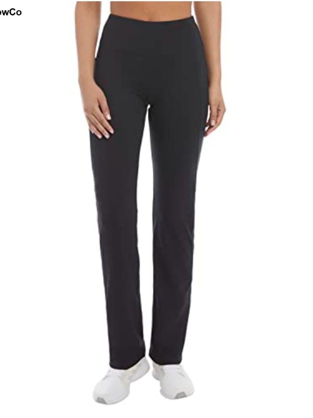 Jockey Women's Premium Pocket Slim Flare Yoga Pants High Rise 31" Inseam